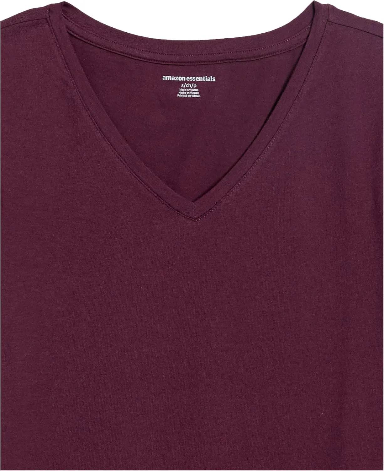 Amazon Essentials Women's Classic-Fit Short-Sleeve V-Neck T-Shirt, Multipacks