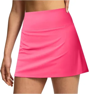 AMDBEL Women's Workout Shorts,Summer Stretchy High Waist Solid Golf Skorts Skirts Casual Outdoor Athletic Running Skirts