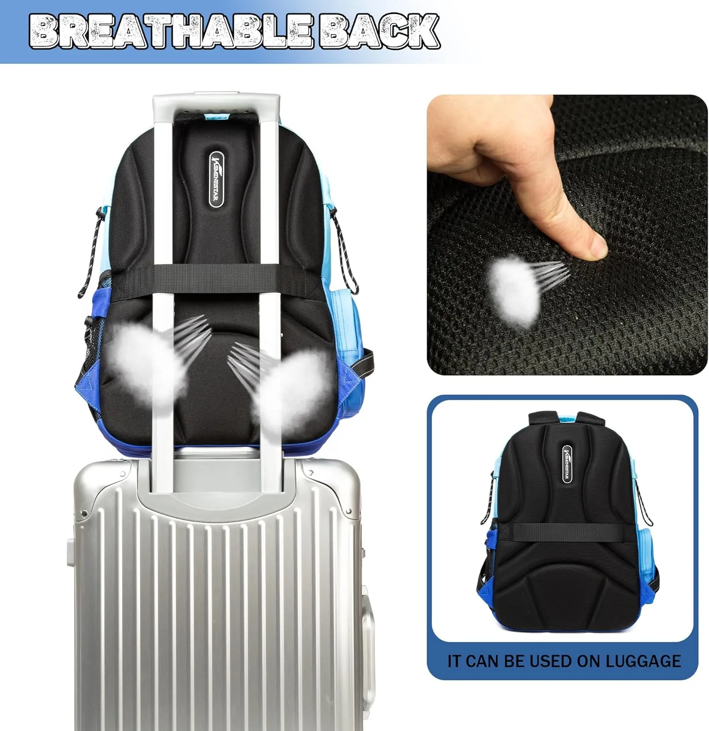 Backpack for Kids Backpack for School Teens Boys Girls Kids Backpacks with Lunch Box Travel Backpacks for Boys Middle High School Book Bags for Teen Girls