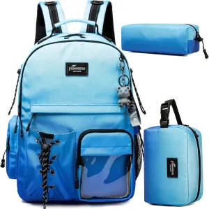 Backpack for Kids Backpack for School Teens Boys Girls Kids Backpacks with Lunch Box Travel Backpacks for Boys Middle High School Book Bags for Teen Girls
