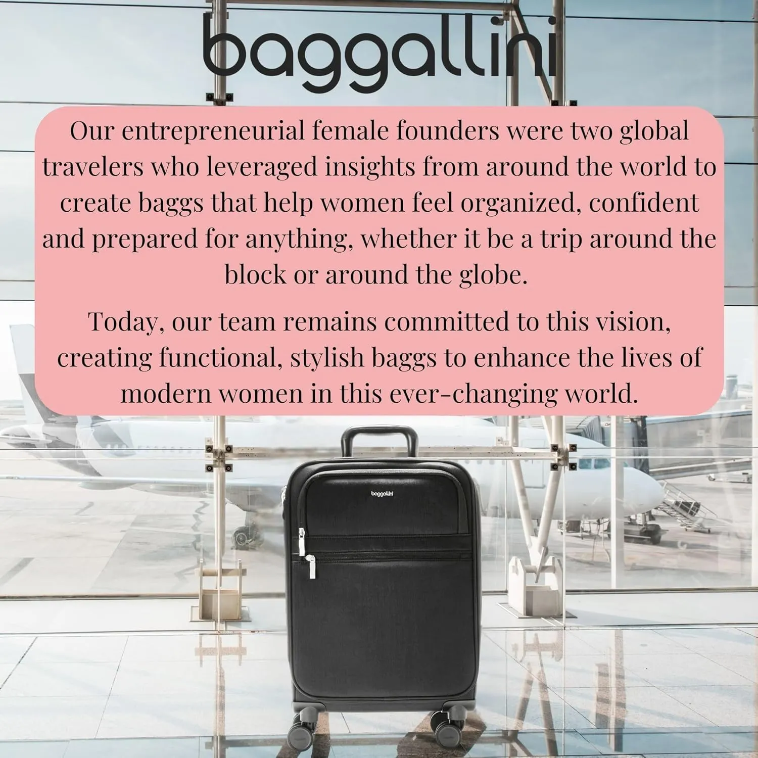 Baggallini 4 Wheel Carry-On