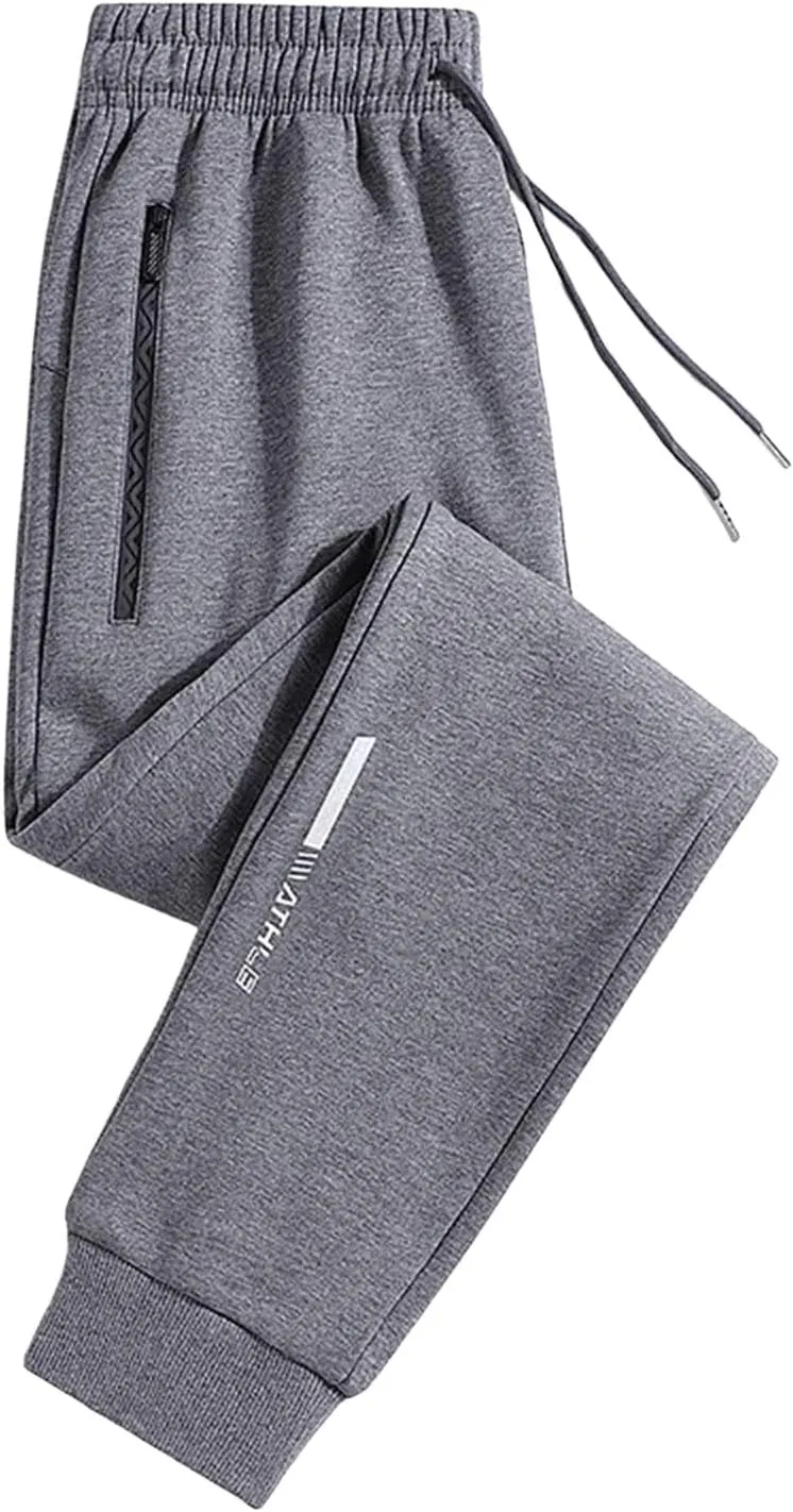 Baggy Sweatpants for Women High Waist French Terry Casual Lounge Pants Baggy Running Joggers Trousers with Pockets