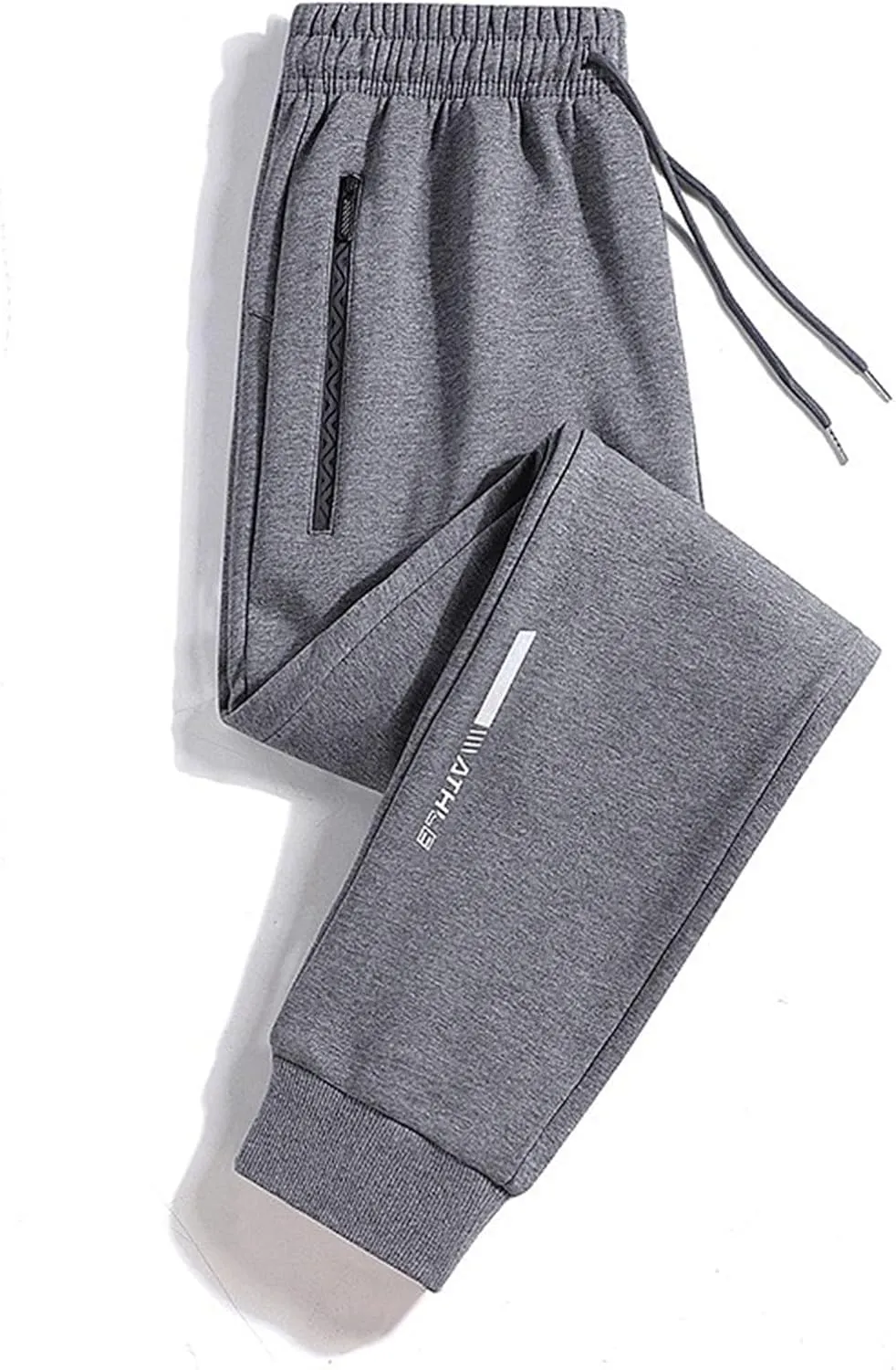 Baggy Sweatpants for Women High Waist French Terry Casual Lounge Pants Baggy Running Joggers Trousers with Pockets