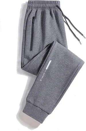 Baggy Sweatpants for Women High Waist French Terry Casual Lounge Pants Baggy Running Joggers Trousers with Pockets