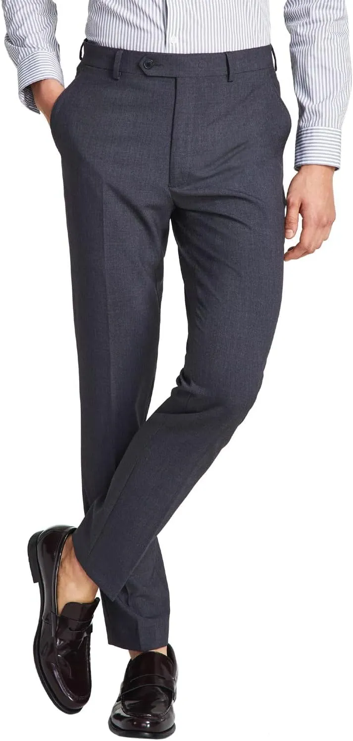 Calvin Klein Men's Skinny Fit Stretch Dress Suit Pants for Men, Ultra-Tapered, Wrinkle-Resistant, Moisture-Wicking Fabric