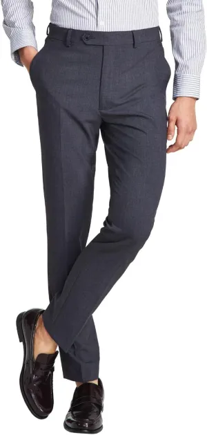 Calvin Klein Men's Skinny Fit Stretch Dress Suit Pants for Men, Ultra-Tapered, Wrinkle-Resistant, Moisture-Wicking Fabric