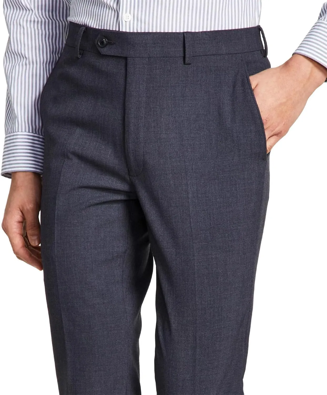 Calvin Klein Men's Skinny Fit Stretch Dress Suit Pants for Men, Ultra-Tapered, Wrinkle-Resistant, Moisture-Wicking Fabric