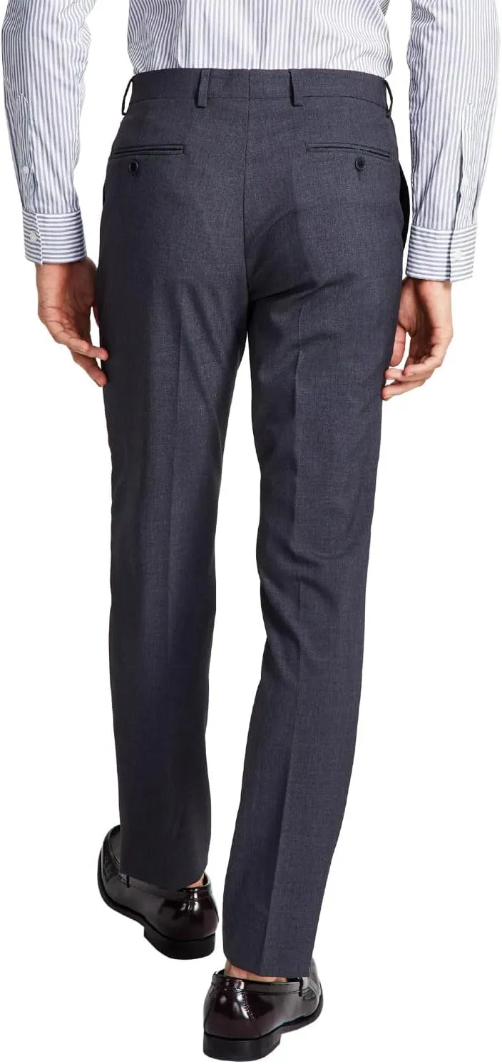 Calvin Klein Men's Skinny Fit Stretch Dress Suit Pants for Men, Ultra-Tapered, Wrinkle-Resistant, Moisture-Wicking Fabric