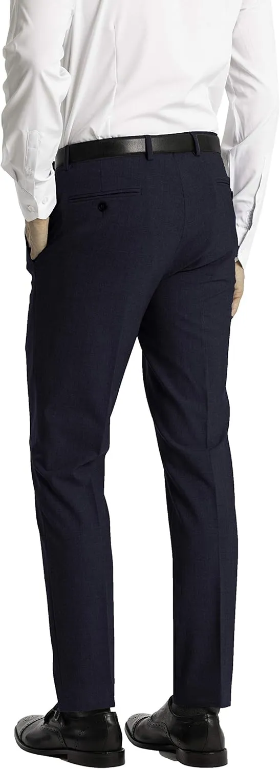 Calvin Klein Men's Skinny Fit Stretch Dress Suit Pants for Men, Ultra-Tapered, Wrinkle-Resistant, Moisture-Wicking Fabric