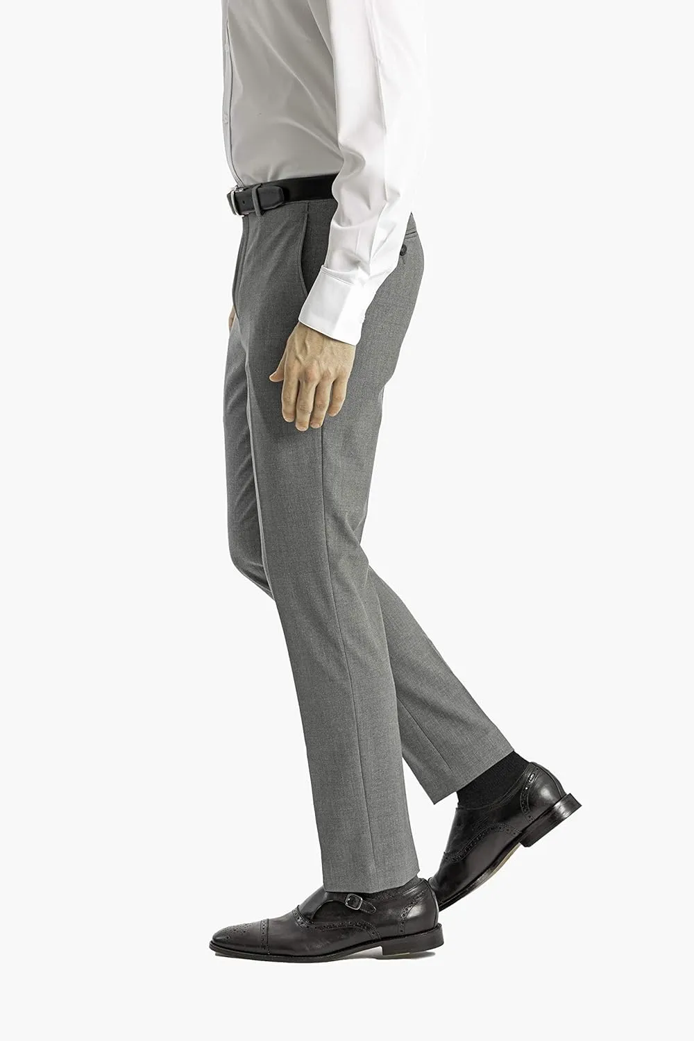 Calvin Klein Men's Skinny Fit Stretch Dress Suit Pants for Men, Ultra-Tapered, Wrinkle-Resistant, Moisture-Wicking Fabric