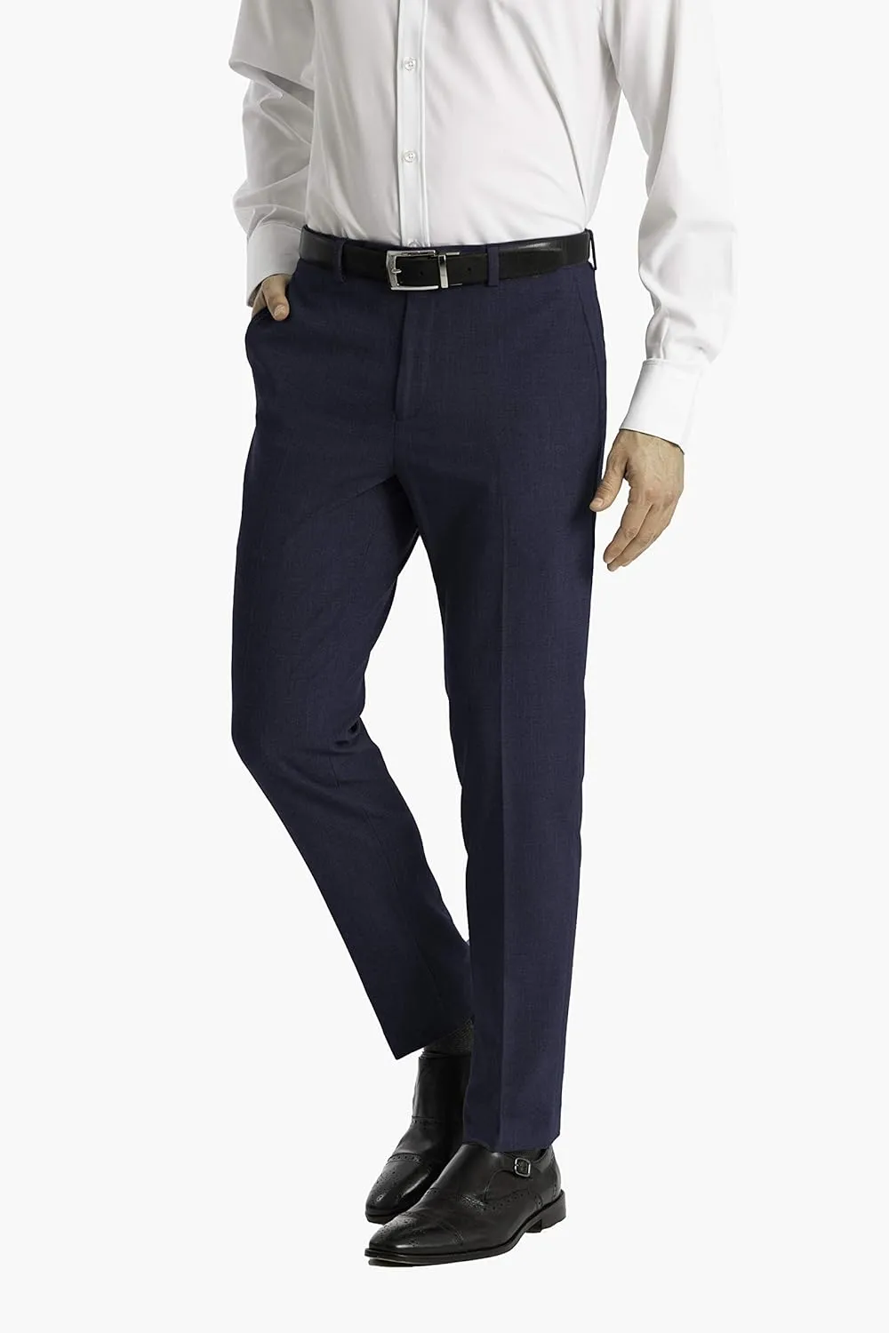 Calvin Klein Men's Skinny Fit Stretch Dress Suit Pants for Men, Ultra-Tapered, Wrinkle-Resistant, Moisture-Wicking Fabric