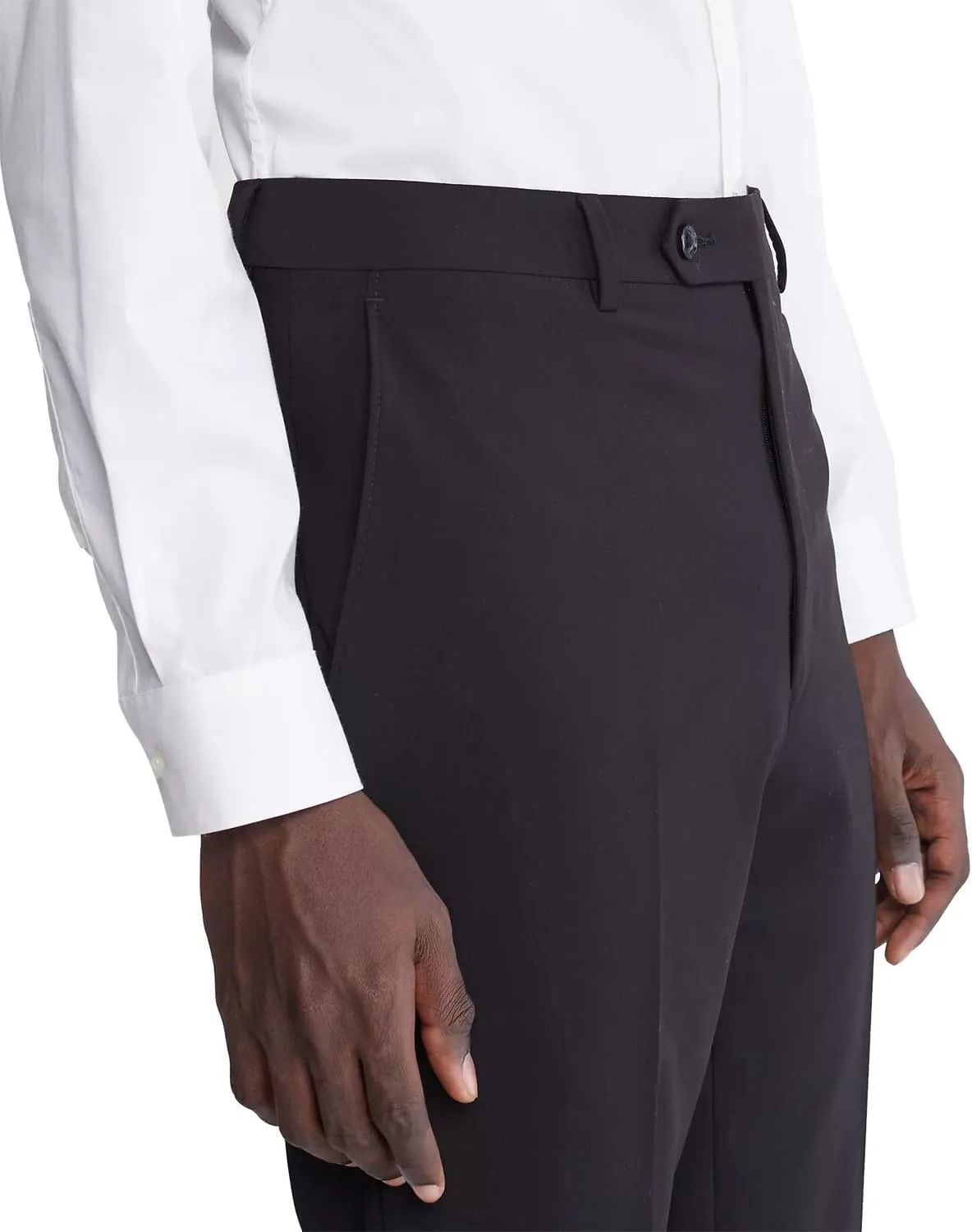 Calvin Klein Men's Skinny Fit Stretch Dress Suit Pants for Men, Ultra-Tapered, Wrinkle-Resistant, Moisture-Wicking Fabric