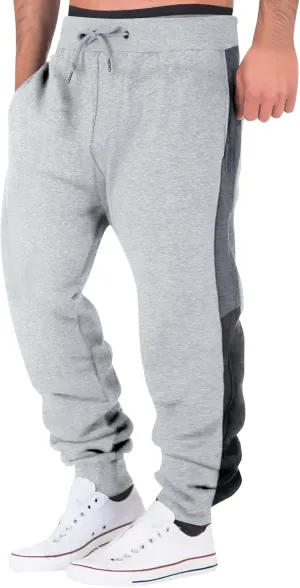 Cargo Pants for Men Big and Tall, Cargo Sweatpants for Men Cargo Pants Fleece Joggers Elastic Waist Baggy Drawstring