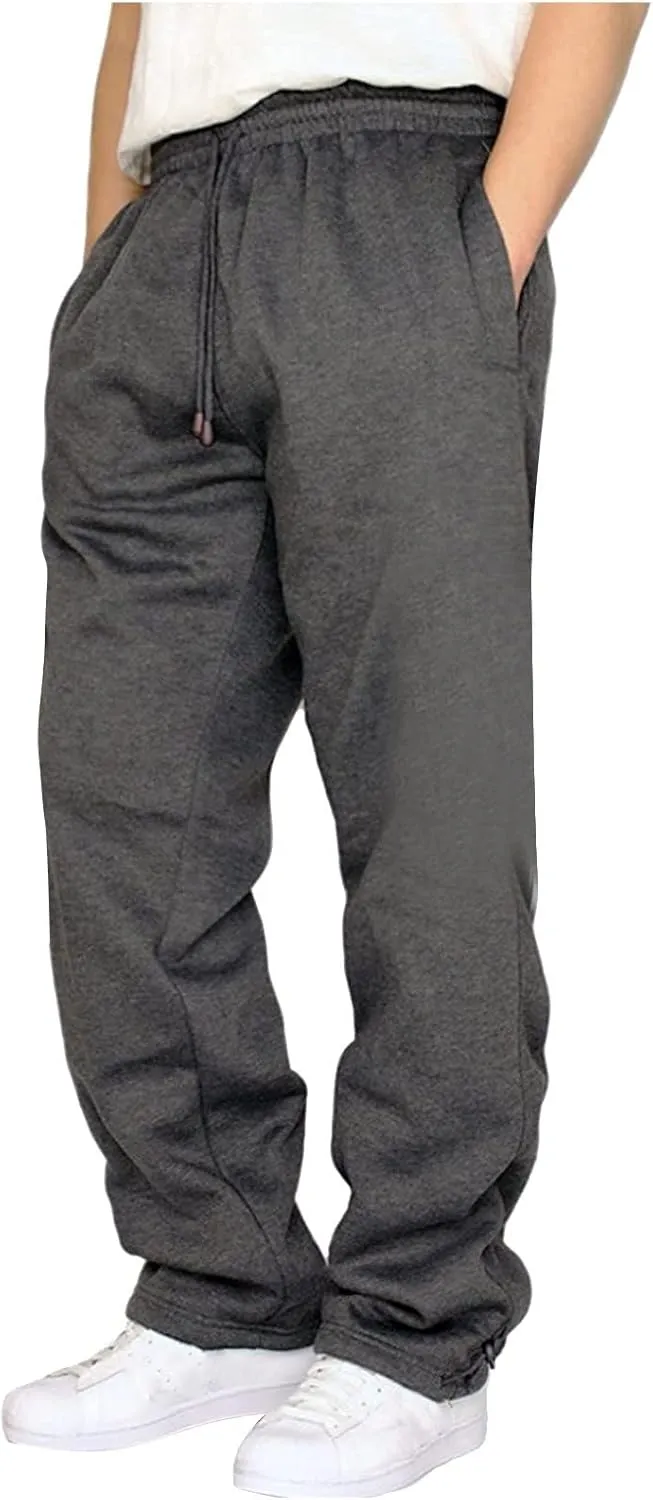 Cargo Pants for Men, Casual Baggy Work Hiking Pants, Relax Fit Outdoor Big and Tall Workout Joggers with Pockets