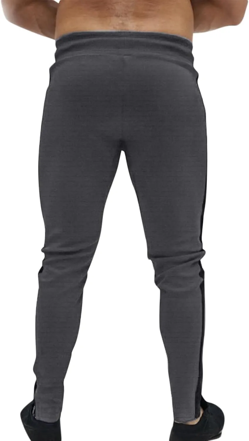 Cargo Pants for Men Joggers Elastic Waist Straight Leg Trousers Workout Jogger Pants with Pockets Sweatpants for Men