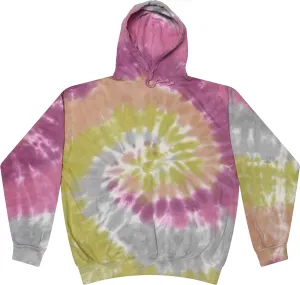 Colortone Tie Dye Pullover Hoodies for Women and Men - Classic Fit Sweatshirts