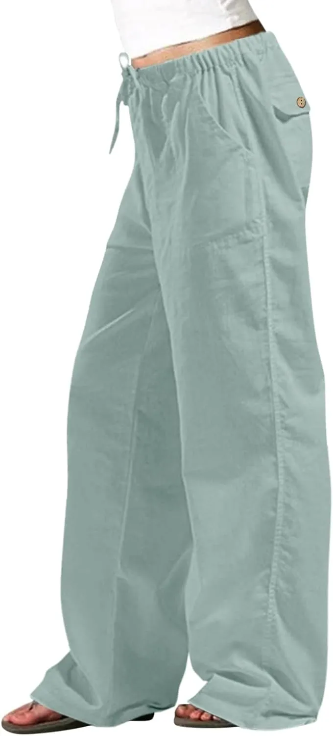 Dress Pants for Women Women Linen Shorts Womens Jeans Bootcut Long Travel Straight Leg Jeans Leggins Skirts Slit Leggings Plus Size Linen Pants Petite high Waisted Pants for Women Pink Linen