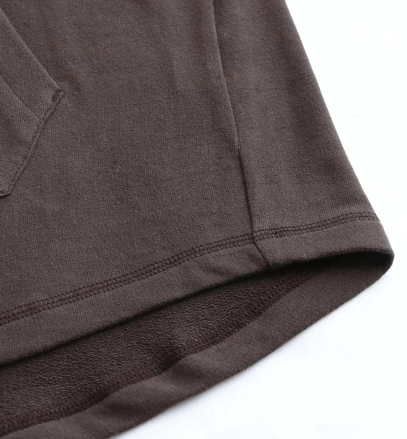 DubinikShort Sleeve Hoodie Lightweight Soft Cotton Moisture Wicking Kangaroo Pocket Short Sleeve Hoodie For Men