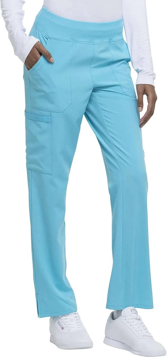 EDS Essentials Scrubs for Women, Yoga-Inspired Pull-On Pant with Four-Way Stretch and Moisture Wicking DK005
