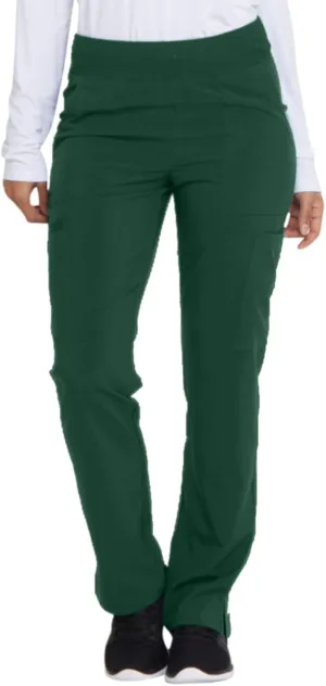 EDS Essentials Scrubs for Women, Yoga-Inspired Pull-On Pant with Four-Way Stretch and Moisture Wicking DK005