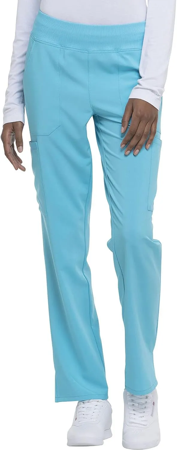 EDS Essentials Scrubs for Women, Yoga-Inspired Pull-On Pant with Four-Way Stretch and Moisture Wicking DK005