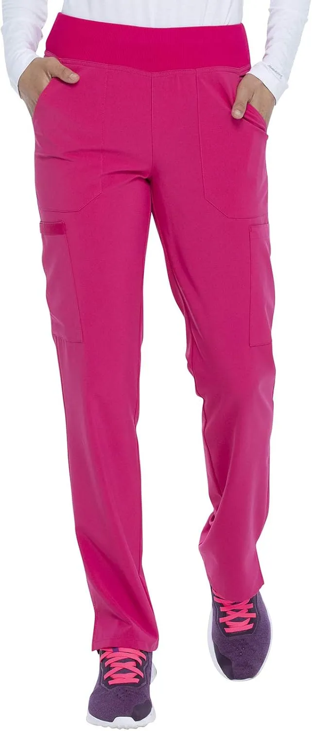 EDS Essentials Scrubs for Women, Yoga-Inspired Pull-On Pant with Four-Way Stretch and Moisture Wicking DK005
