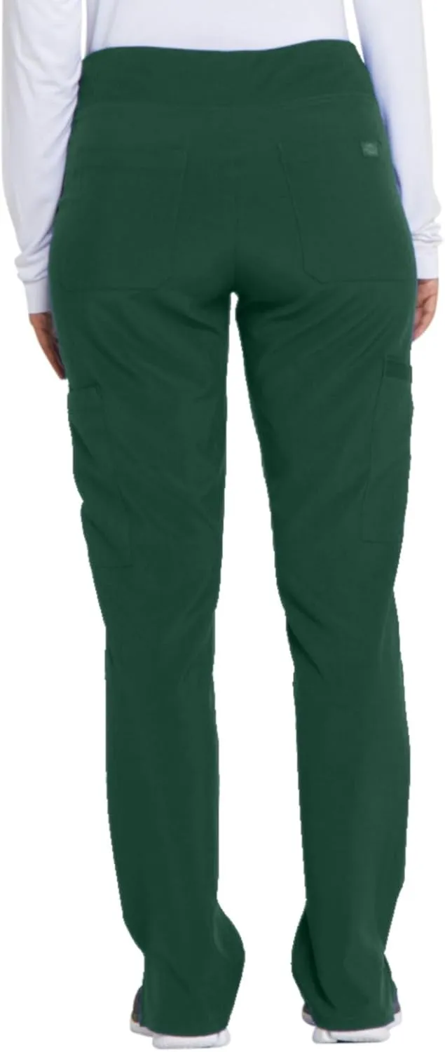 EDS Essentials Scrubs for Women, Yoga-Inspired Pull-On Pant with Four-Way Stretch and Moisture Wicking DK005