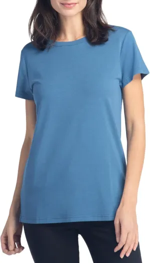 Fishers Finery Women's Ecofabric Short Sleeve Classic Fit Crew Neck Tee