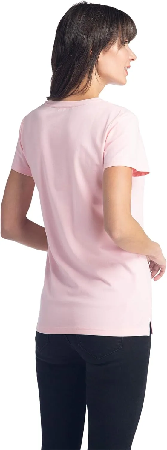 Fishers Finery Women's Ecofabric Short Sleeve Classic Fit Crew Neck Tee