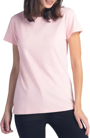 Fishers Finery Women's Ecofabric Short Sleeve Classic Fit Crew Neck Tee