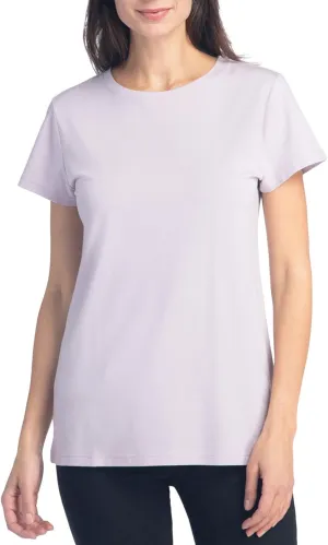 Fishers Finery Women's Ecofabric Short Sleeve Classic Fit Crew Neck Tee