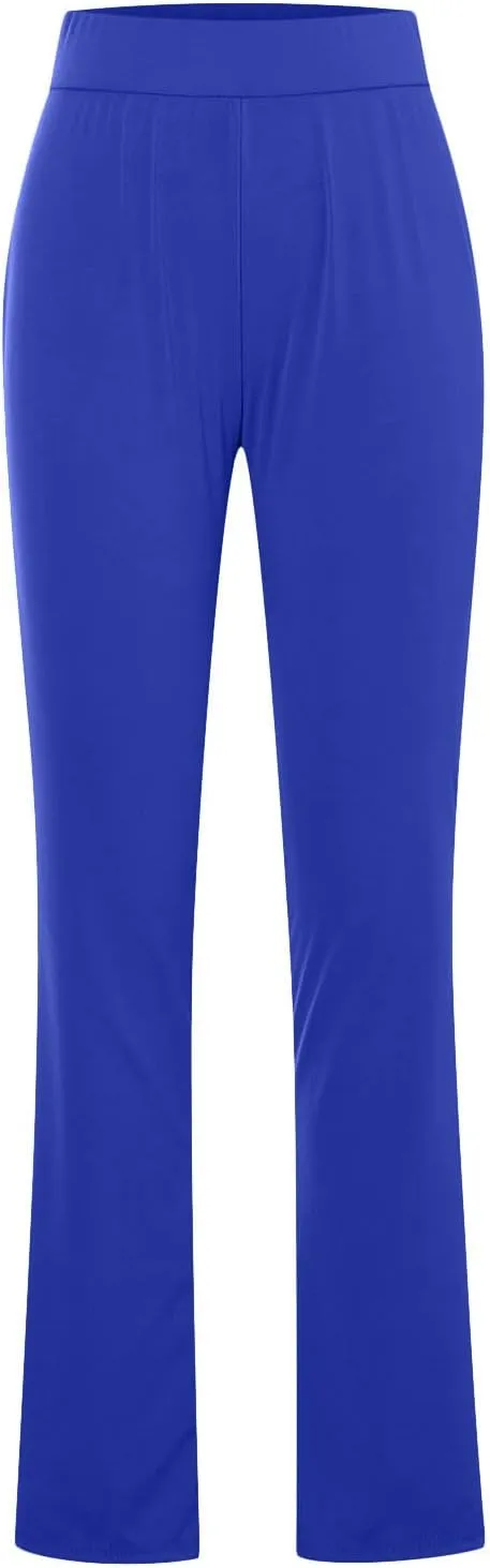 Flare Leggings for Women High Waist Tummy Control Yoga Pants Casual Boot Cut Wide Leg Workout Flared Trousers