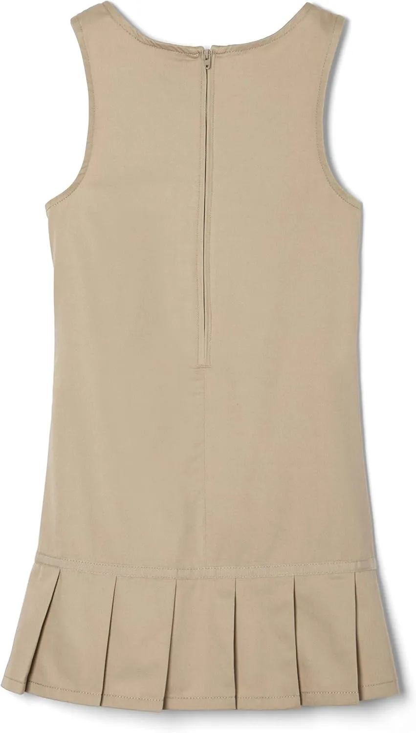 French Toast Girls' Pleated Hem Jumper with Ribbon