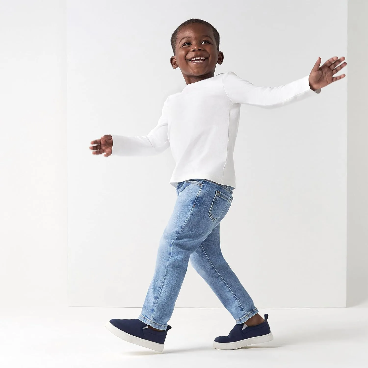 Gerber Baby Toddler Straight Leg Stretch Denim Jeans