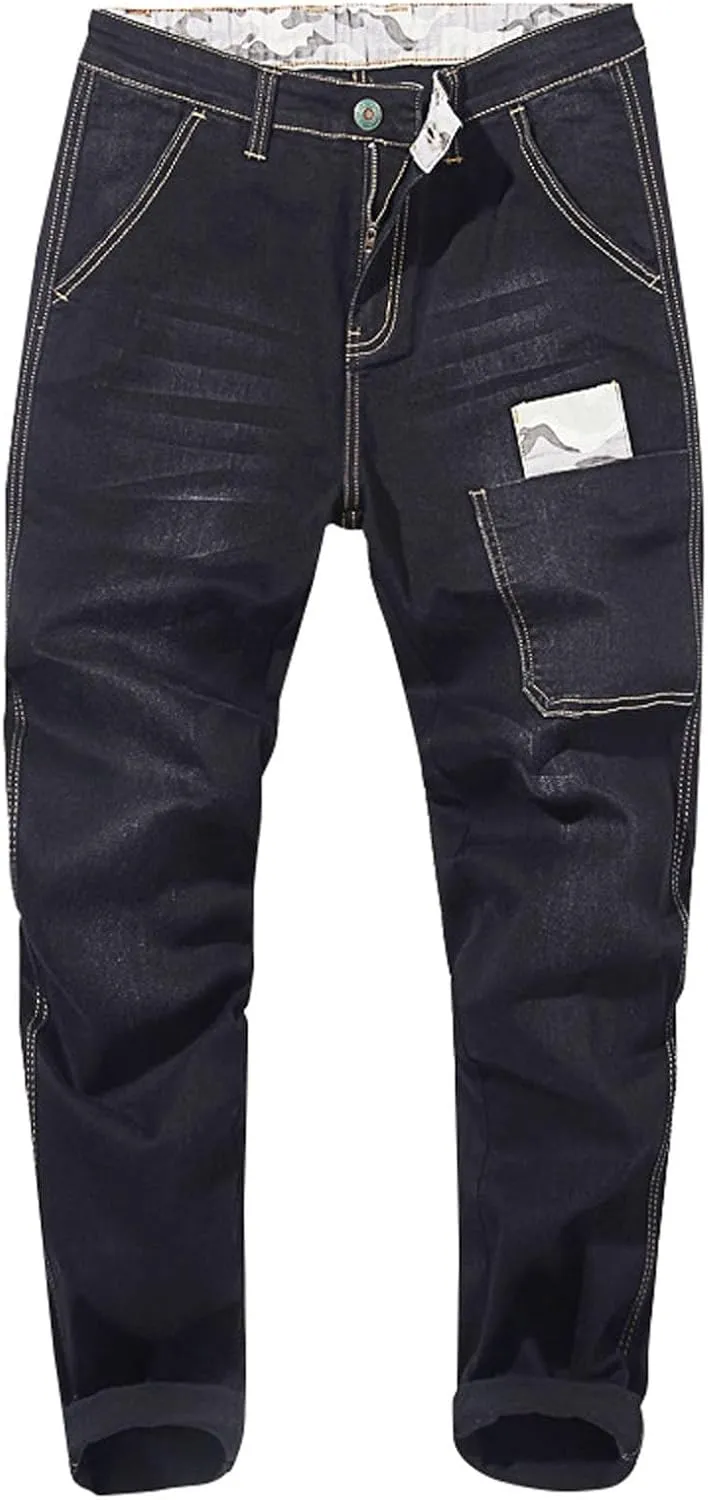 GIERIDUC Solid Dress Pants for Men's Mens Sweatpants Joggers with Pockets Work Pants for Men Slim Fit Sherpa Sweatpants Men's