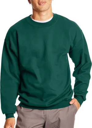 Hanes Men's Sweatshirt, Heavyweight Fleece Sweatshirt, Crewneck Pullover for Men