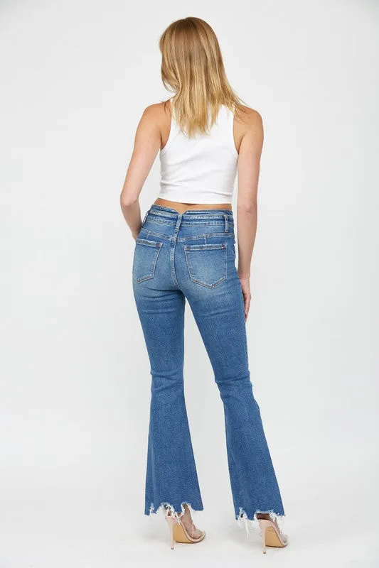 High Rise Flare Jeans