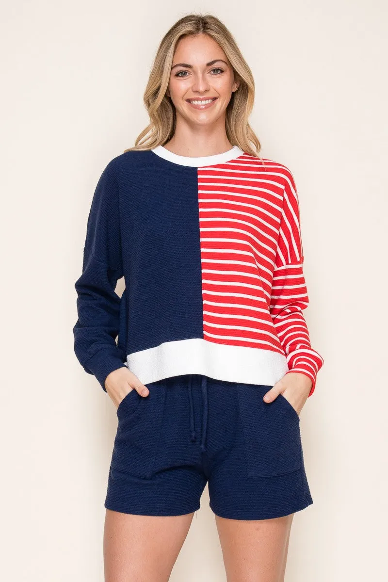 HLB Knit Shorts - Navy