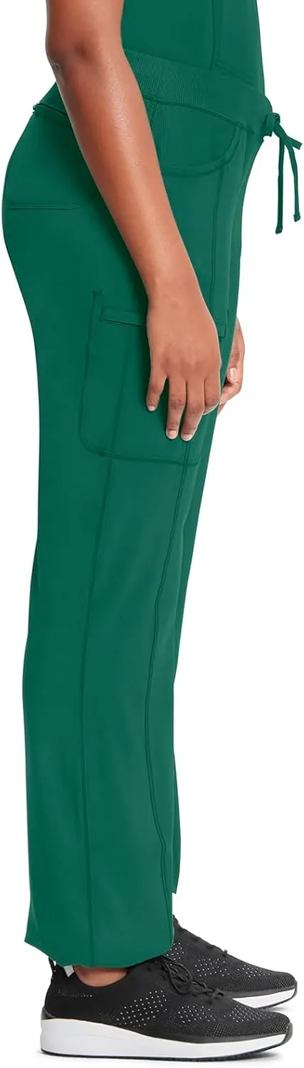 Infinity by Cherokee Straight Leg Drawstring Women Scrub Pants 360 Stretch with 4 Pockets -1123A