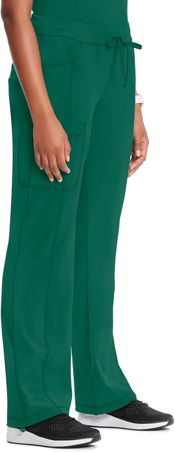 Infinity by Cherokee Straight Leg Drawstring Women Scrub Pants 360 Stretch with 4 Pockets -1123A