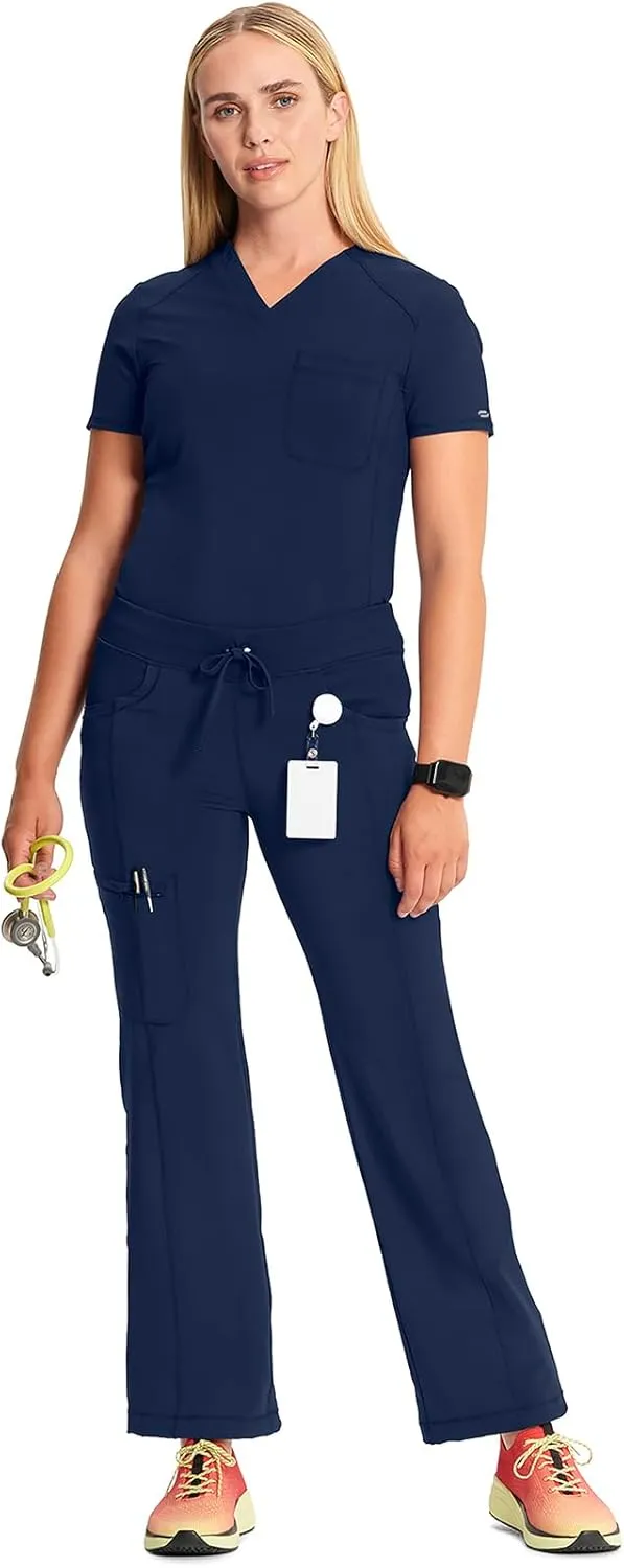 Infinity by Cherokee Straight Leg Drawstring Women Scrub Pants 360 Stretch with 4 Pockets -1123A