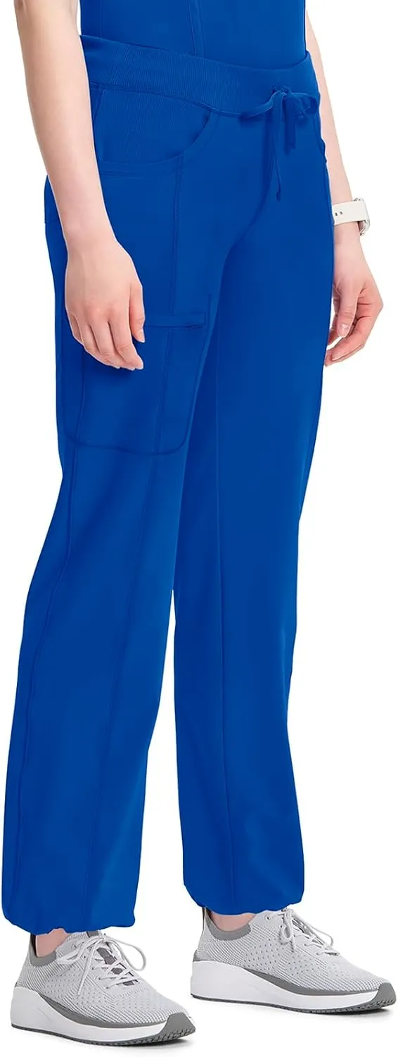 Infinity by Cherokee Straight Leg Drawstring Women Scrub Pants 360 Stretch with 4 Pockets -1123A