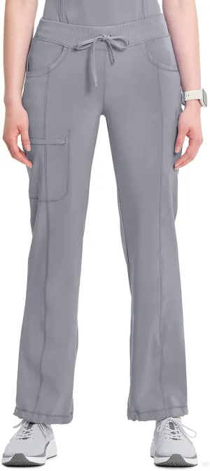 Infinity by Cherokee Straight Leg Drawstring Women Scrub Pants 360 Stretch with 4 Pockets -1123A