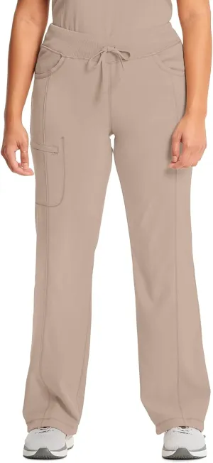 Infinity by Cherokee Straight Leg Drawstring Women Scrub Pants 360 Stretch with 4 Pockets -1123A