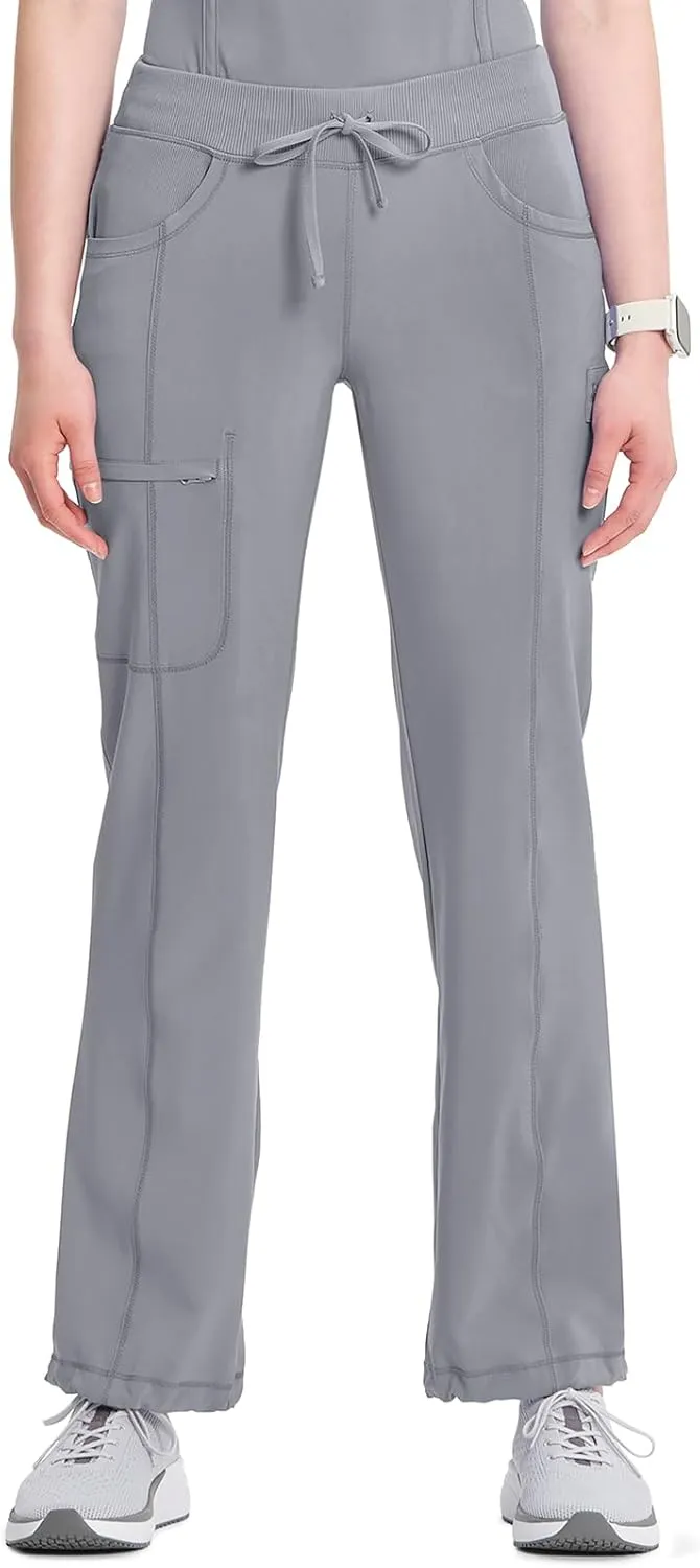 Infinity by Cherokee Straight Leg Drawstring Women Scrub Pants 360 Stretch with 4 Pockets -1123A