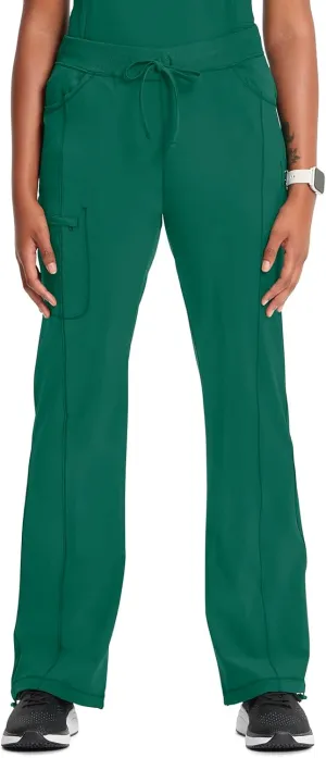 Infinity by Cherokee Straight Leg Drawstring Women Scrub Pants 360 Stretch with 4 Pockets -1123A