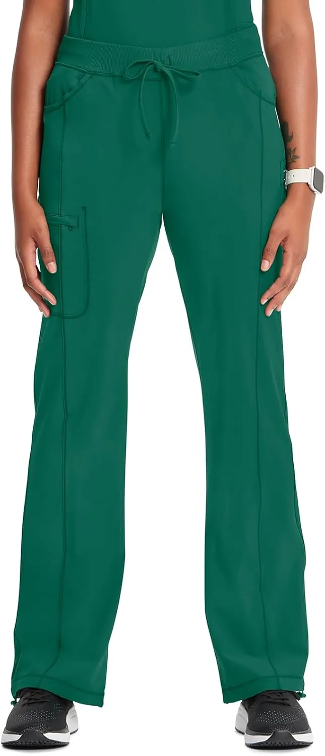Infinity by Cherokee Straight Leg Drawstring Women Scrub Pants 360 Stretch with 4 Pockets -1123A