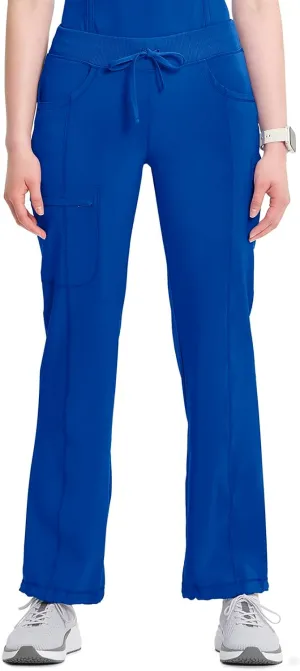 Infinity by Cherokee Straight Leg Drawstring Women Scrub Pants 360 Stretch with 4 Pockets -1123A