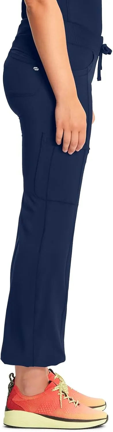 Infinity by Cherokee Straight Leg Drawstring Women Scrub Pants 360 Stretch with 4 Pockets -1123A