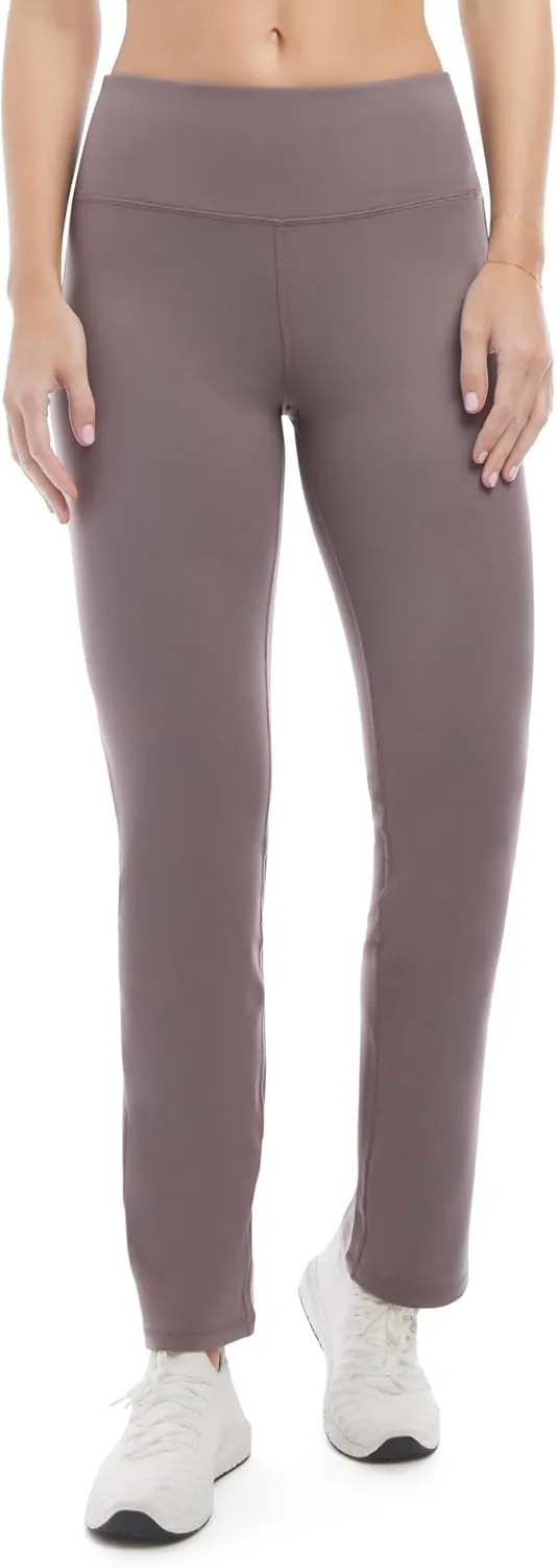 Jockey Women's Premium Brushed Wide Waistband Yoga Pants
